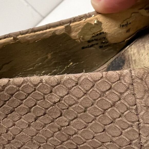 🚨4/$25 Sam Edelman Evelyn Slingback Peep Toe Pumps Size 7 - Picture 5 of 8